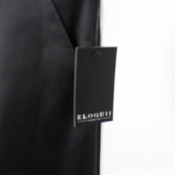 NWT ELOQUII Black Evening Jumpsuit with Train - Black size 20 - Picture 2 of 5